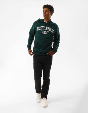 Russell Athletic Originals Heritage Men Hoodie Green | DNPBT-2143