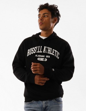 Russell Athletic Originals Heritage Men Hoodie Black | GQPWO-1495