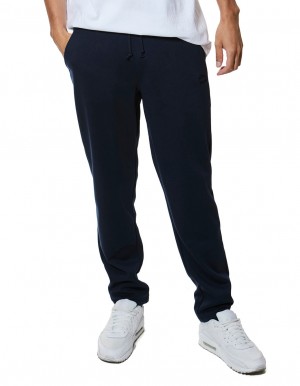 Russell Athletic Originals Open Leg Men Track pants Navy | SZGEF-9210