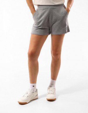 Russell Athletic Originals Women Shorts Grey | QYMCH-5689