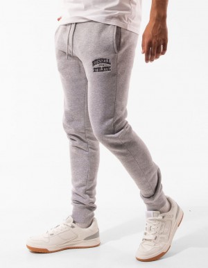 Russell Athletic Sierra Men Track pants Grey | XQBZP-4231