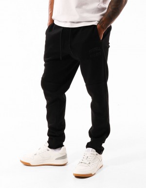 Russell Athletic Sirocco Men Track pants Black | KLQTO-2513