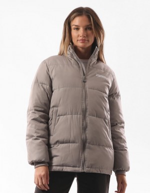 Russell Athletic Tribecca Women Jackets Grey Brown | XOHDR-5402