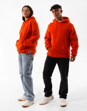 Russell Athletic Unisex Dri Men Hoodie Orange | YBDOL-9086