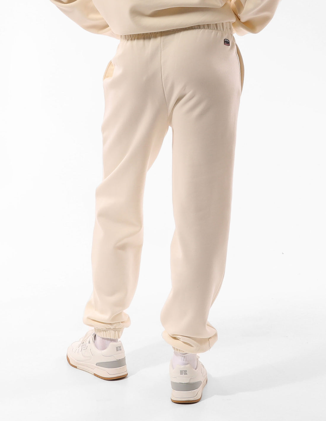 Russell Athletic 1902 Baggy Women Track pants Beige | WSAKQ-8923