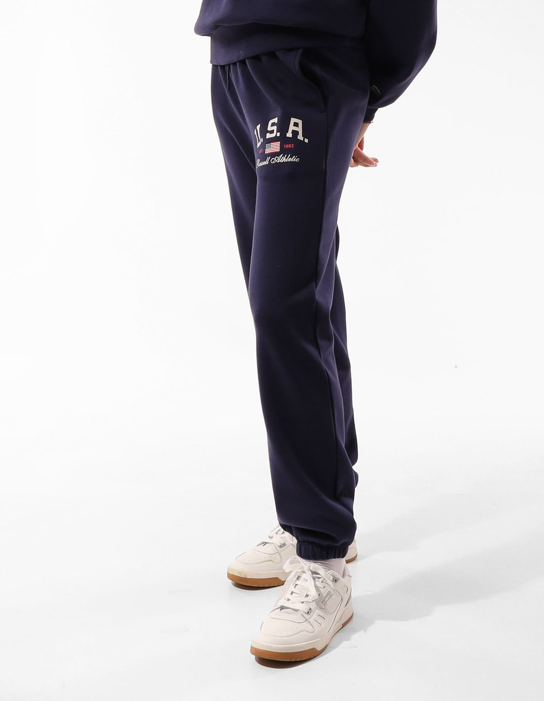 Russell Athletic 1902 Baggy Women Track pants Blue | LDNJK-2763