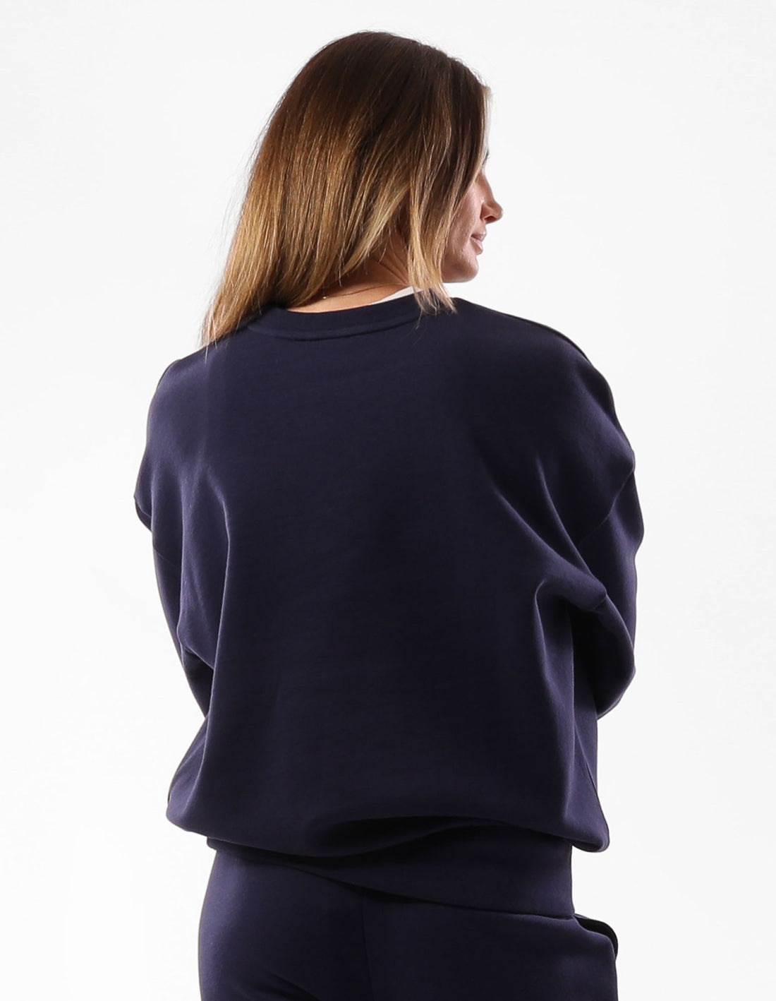 Russell Athletic 1902 Oversized Women Crew Neck Sweaters Blue | OFTLK-9863