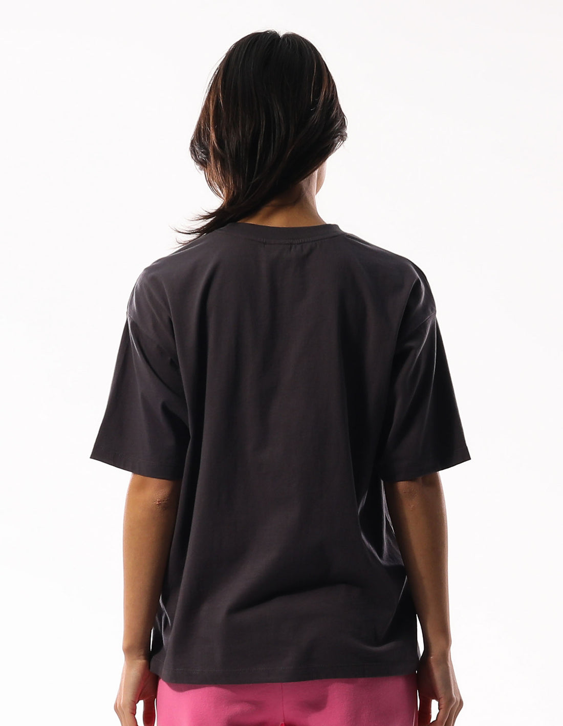 Russell Athletic Annie Oversized Women T Shirts Dark Grey | DQJIY-9804