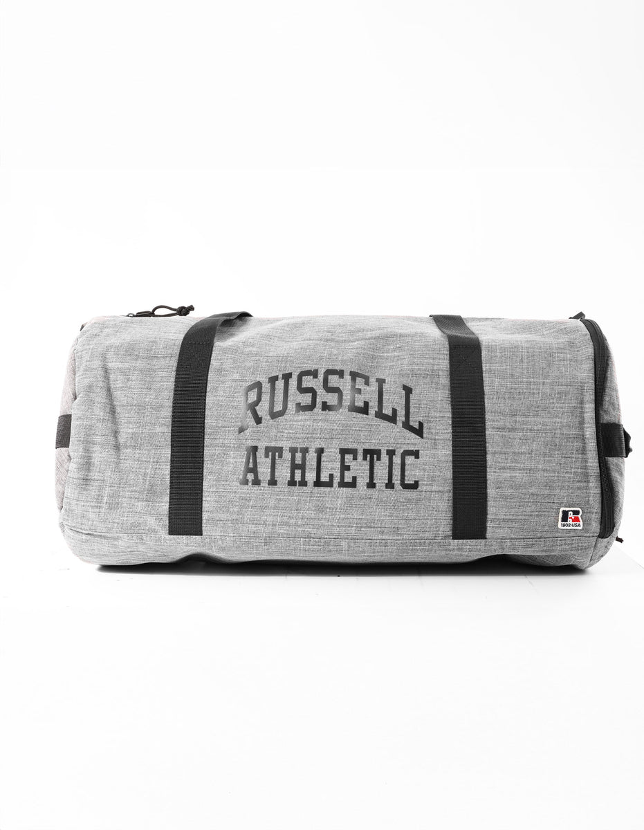 Russell Athletic Arched Logo Barrel Accessories Bags & Backpacks Grey | IVGAE-9280