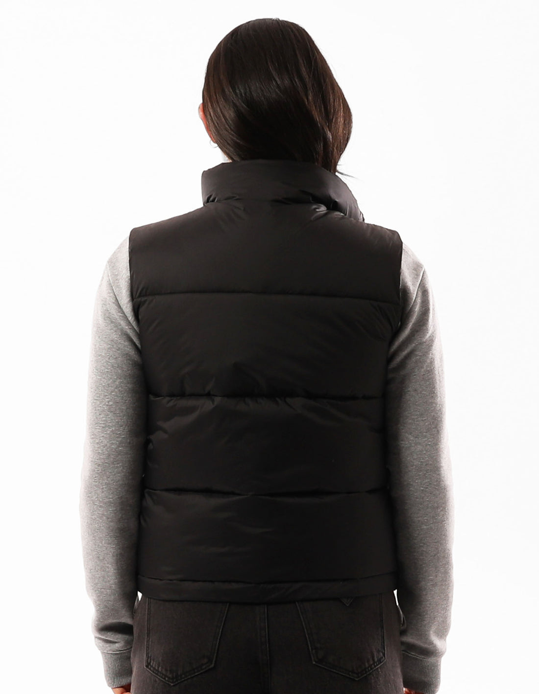 Russell Athletic Arlington Vest Women Jackets Black | AGTXN-3580