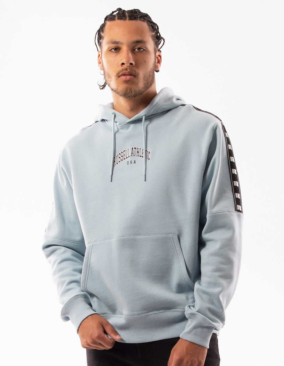 Russell Athletic Batten Men Hoodie Blue | LIBWO-6835