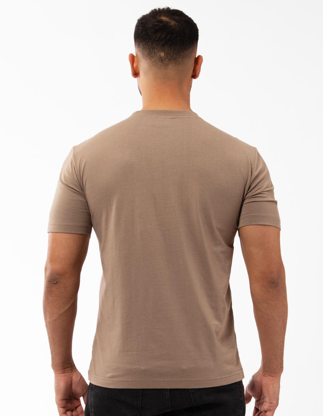 Russell Athletic Big Seal Men T Shirts Beige | QEXUP-6450