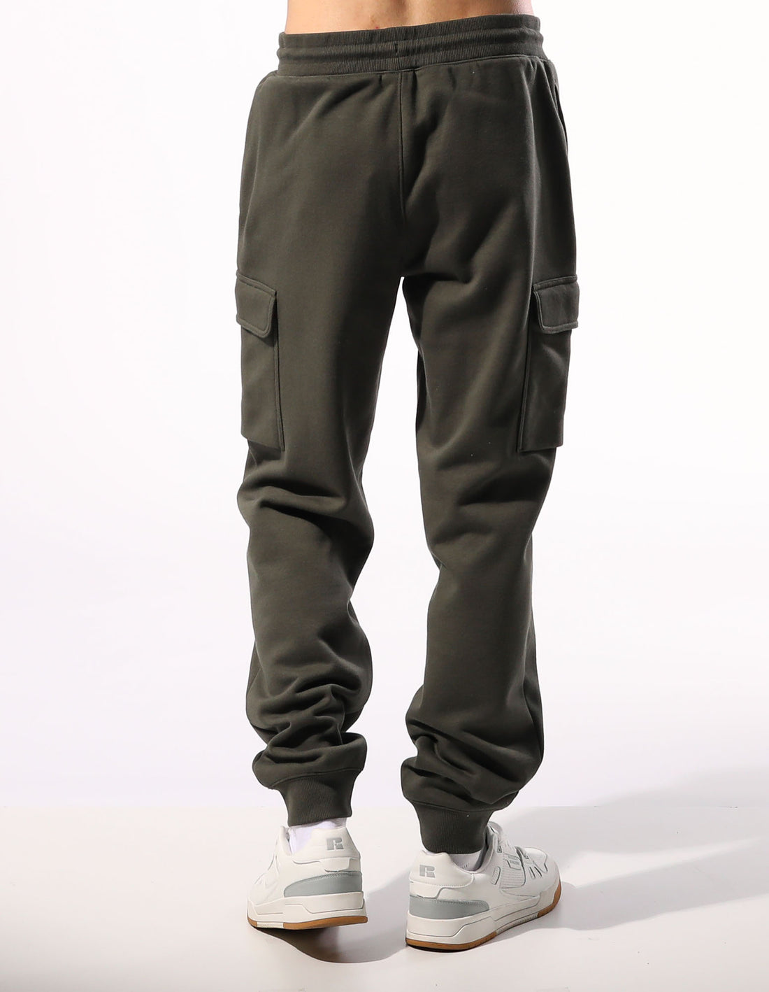 Russell Athletic Brooklyn Cargo Men Track pants Olive | DUOQJ-1853