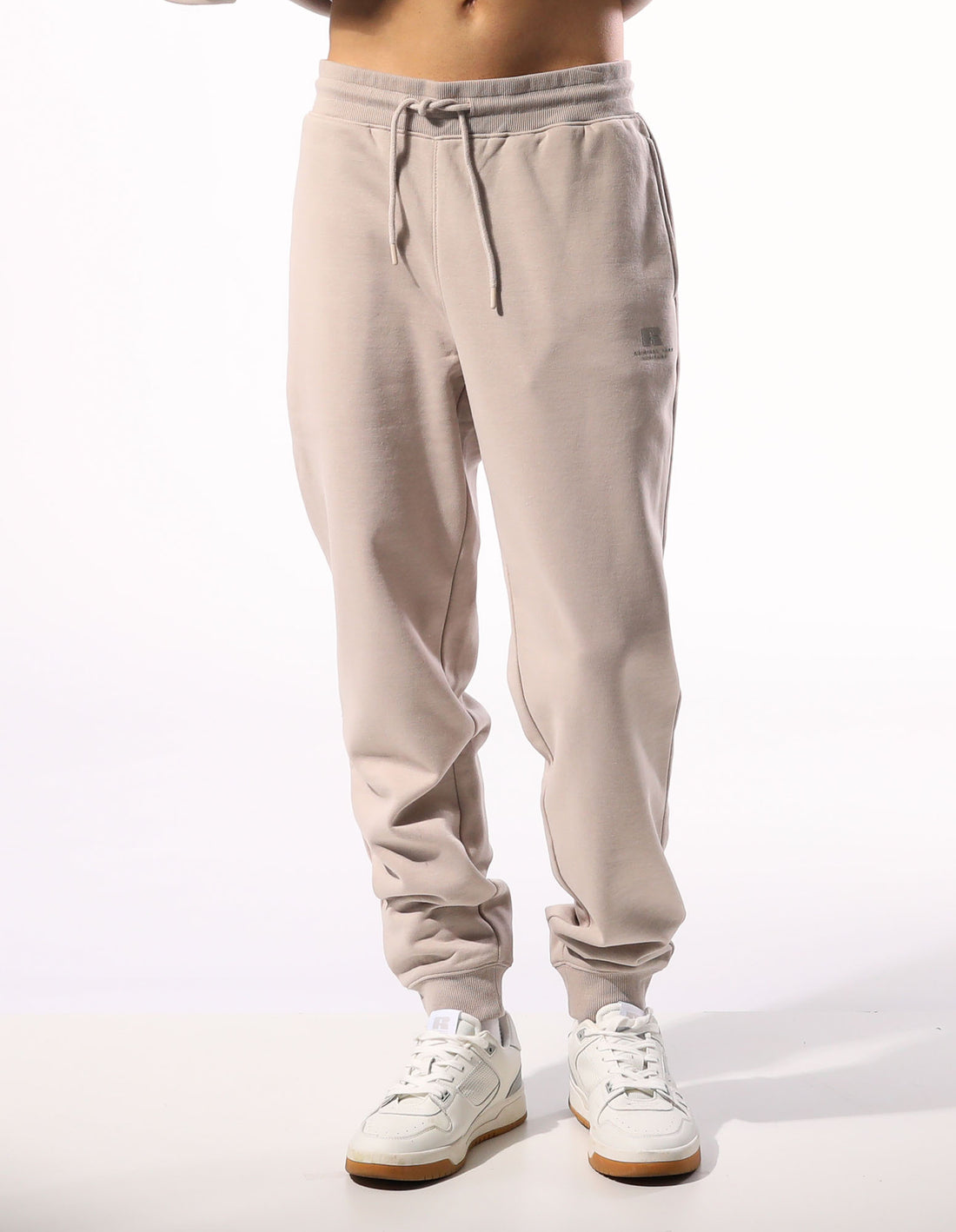 Russell Athletic Brooklyn Cuffed Men Track pants Beige | XNYKG-1845