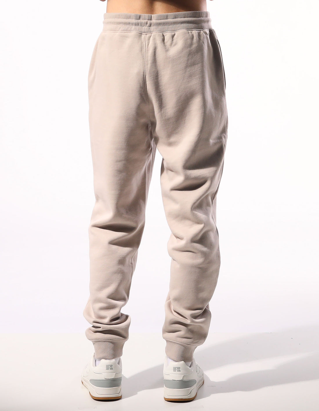 Russell Athletic Brooklyn Cuffed Men Track pants Beige | XNYKG-1845