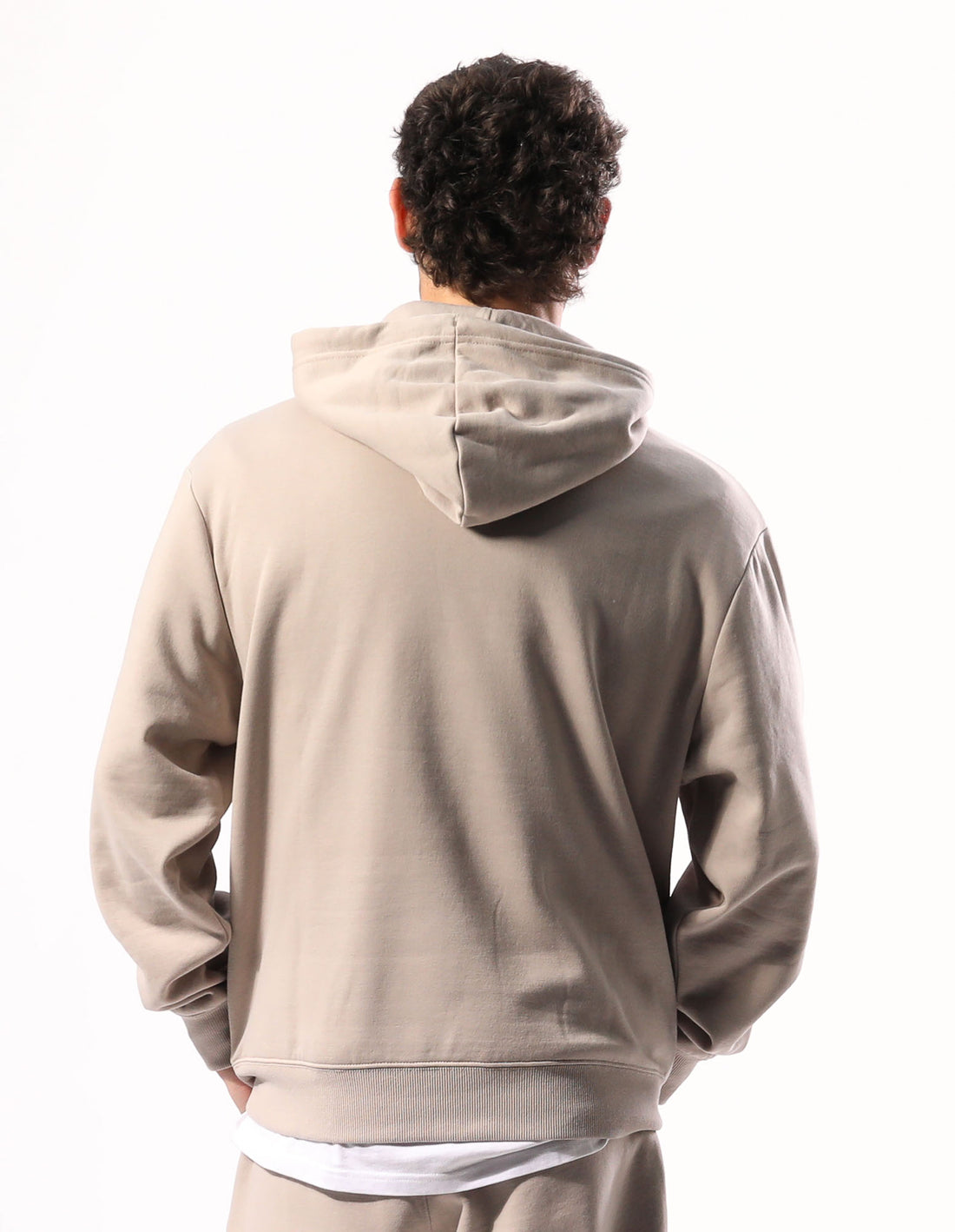 Russell Athletic Brooklyn Men Hoodie Beige | CQHWX-5692