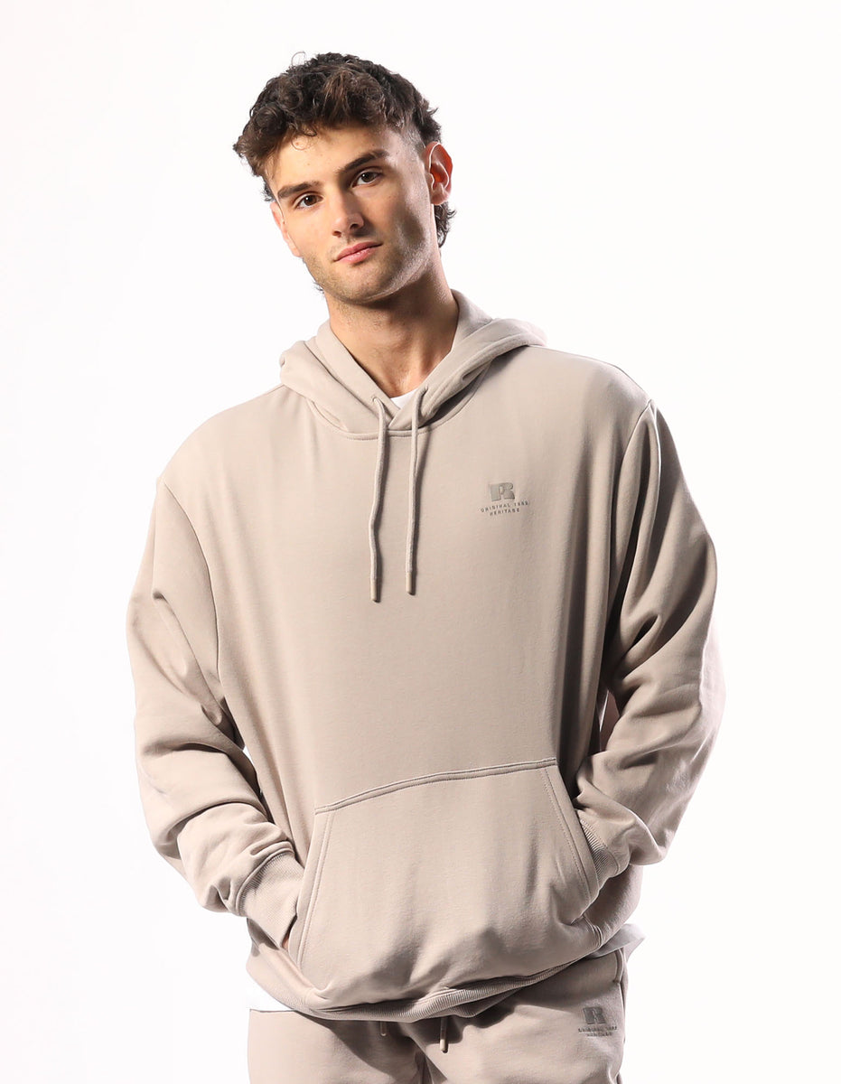 Russell Athletic Brooklyn Men Hoodie Beige | CQHWX-5692