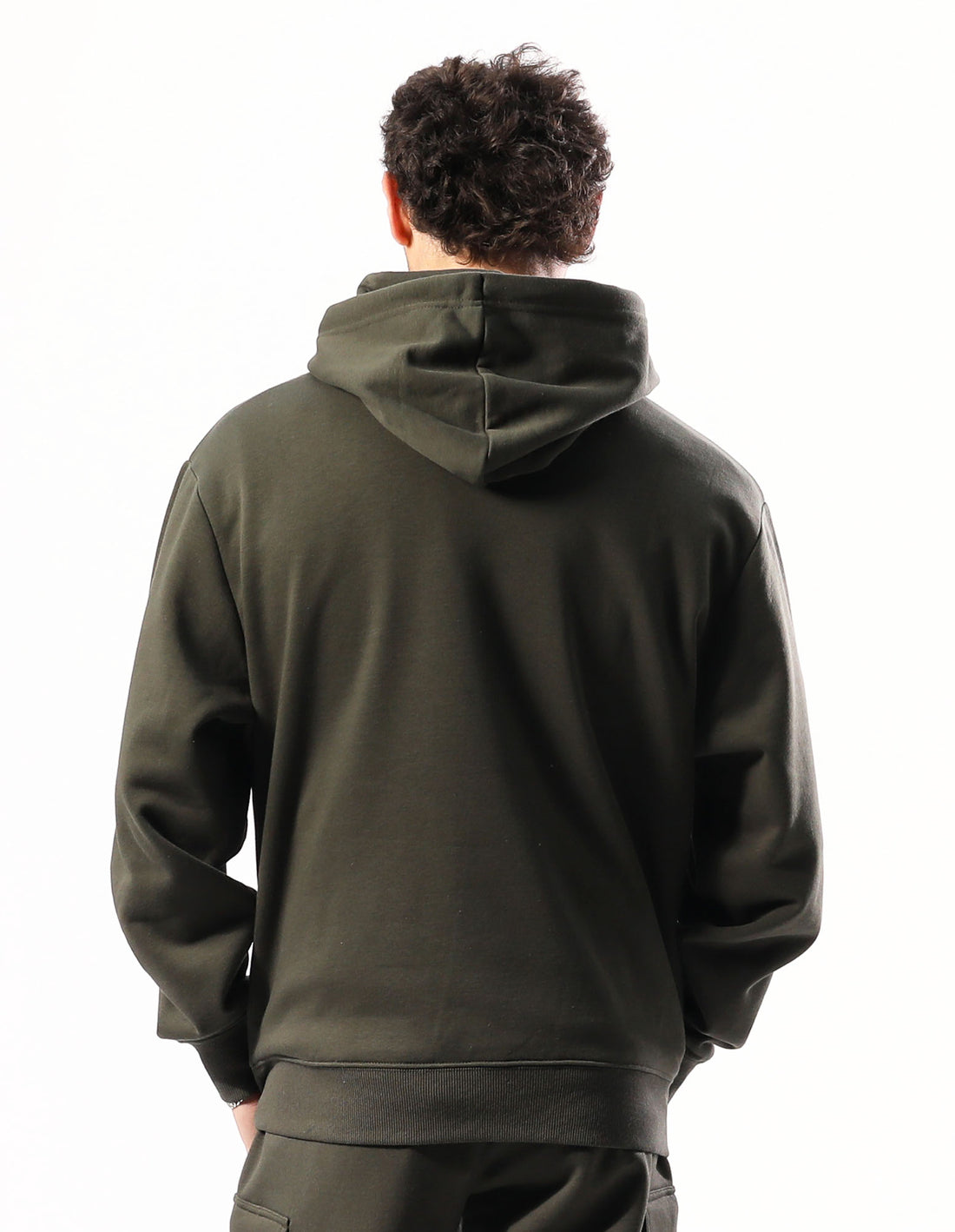 Russell Athletic Brooklyn Men Hoodie Olive | PZLHG-8390