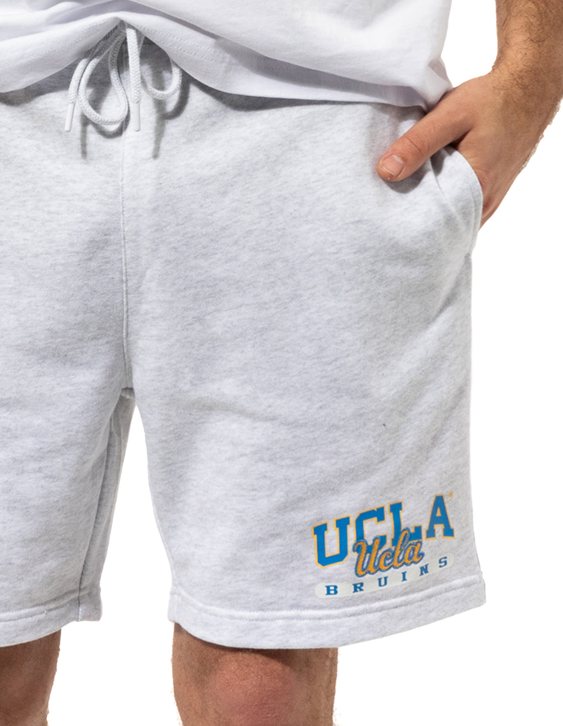 Russell Athletic California Men Shorts Silver | KTPJB-6328