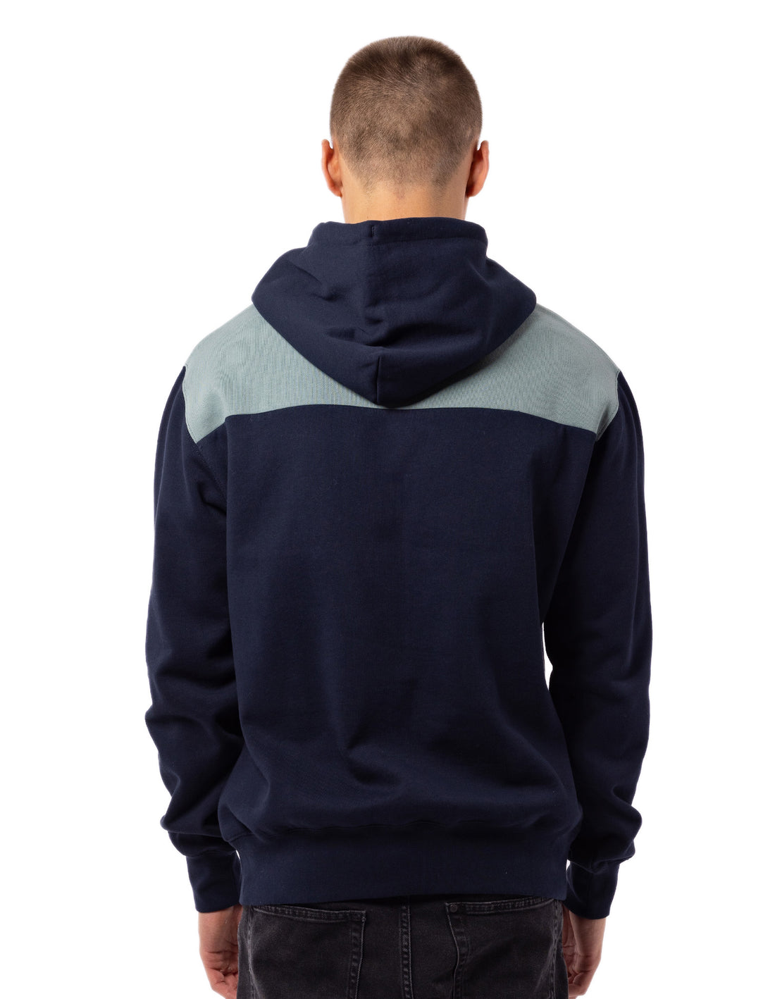 Russell Athletic Chevron Men Hoodie Navy | KGWBS-1037