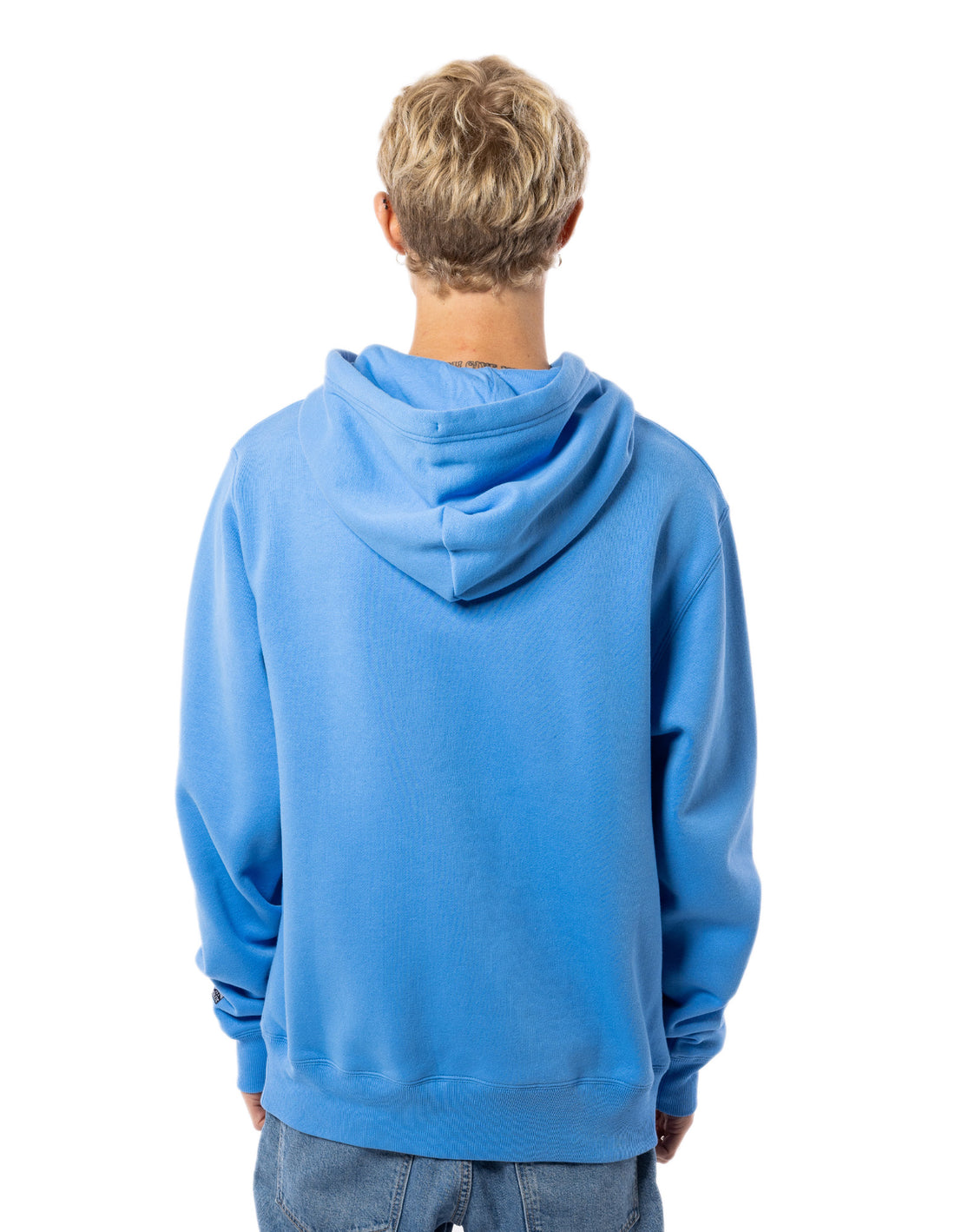 Russell Athletic Collegiate Men Hoodie Blue | OLQUY-4837