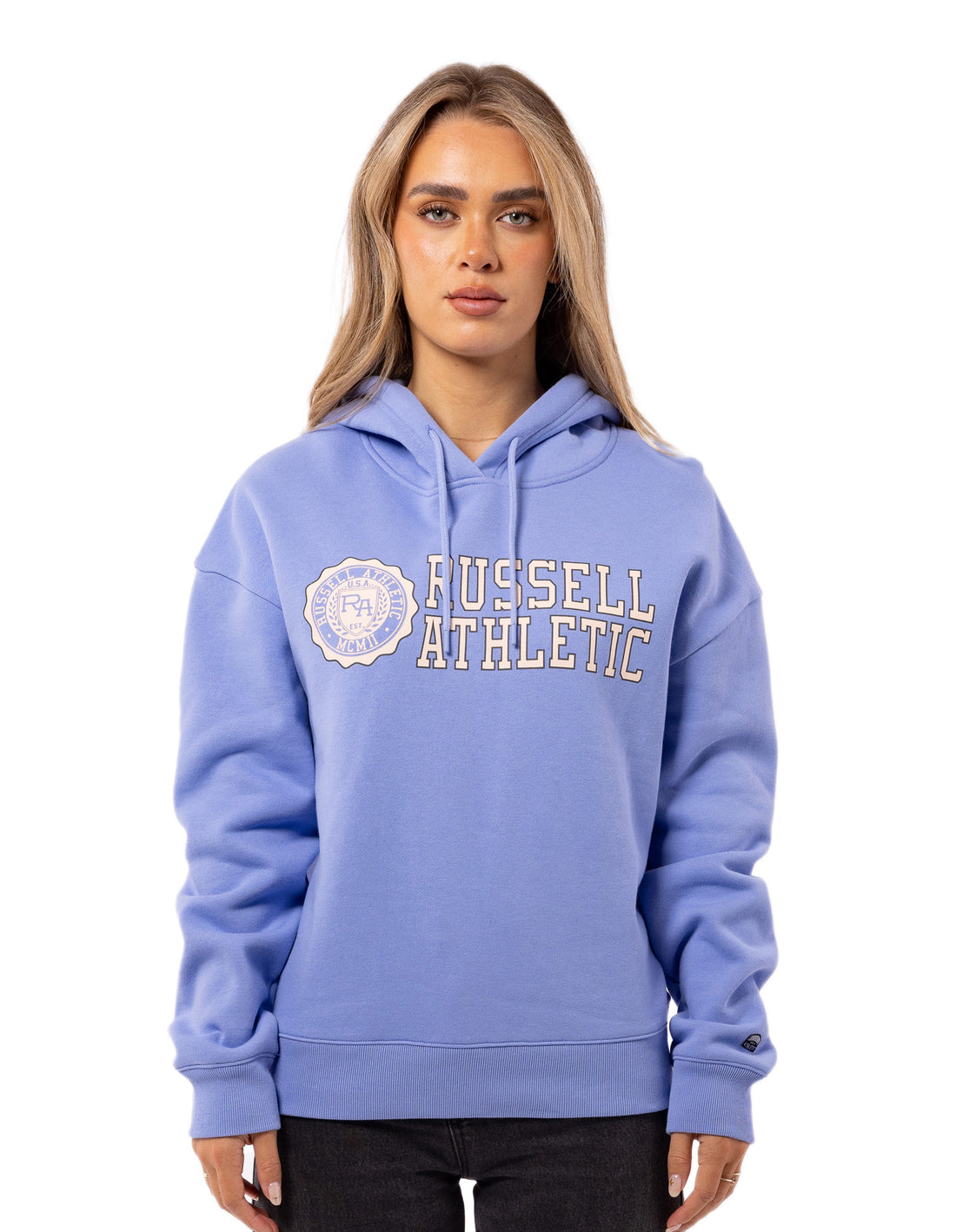 Russell Athletic Collegiate Women Hoodie Lavender | AUQBN-2789