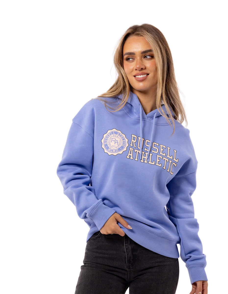 Russell Athletic Collegiate Women Hoodie Lavender | AUQBN-2789