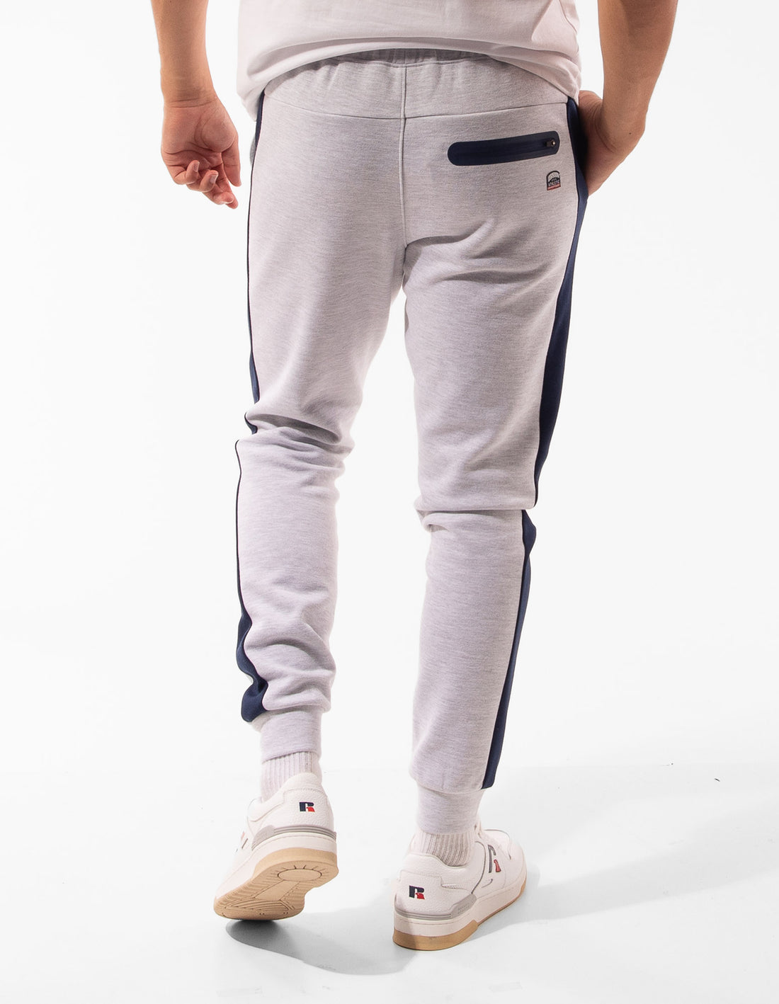 Russell Athletic Hellcat Men Track pants White | UFEAY-4952