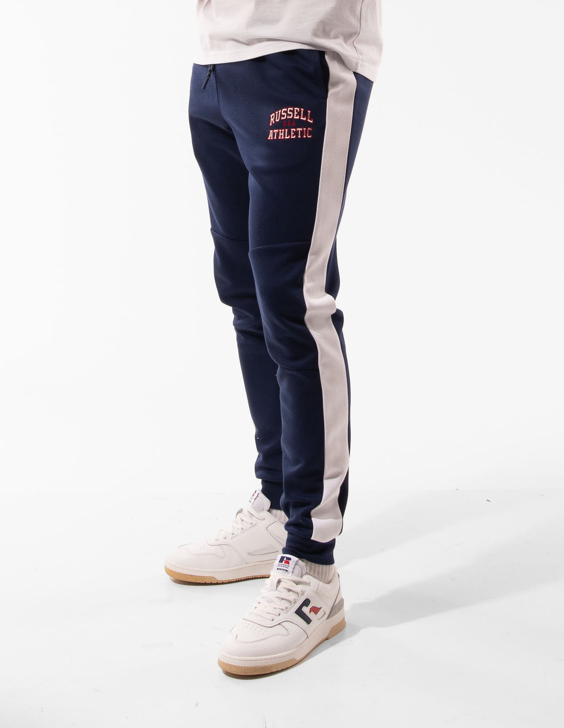 Russell Athletic Hellcat Men Track pants Navy | SVXML-9376