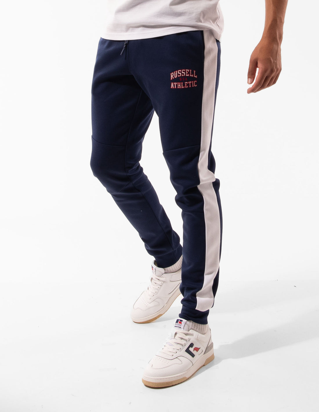 Russell Athletic Hellcat Men Track pants Navy | SVXML-9376