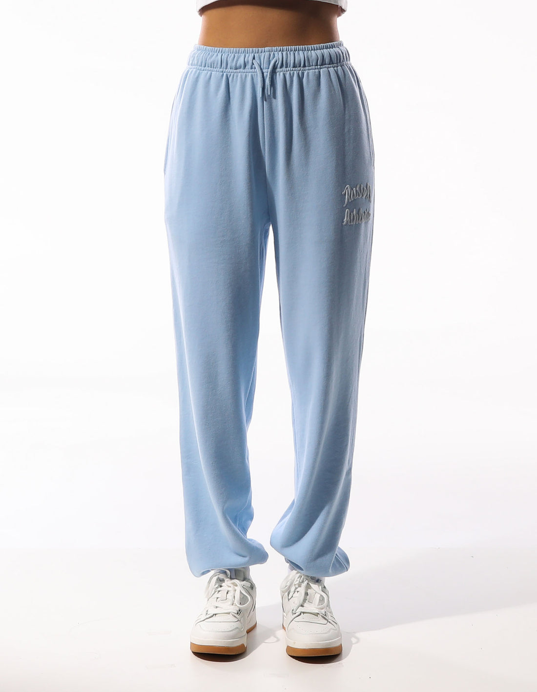 Russell Athletic Maplewood Baggy Women Track pants Blue | TBSEF-0637