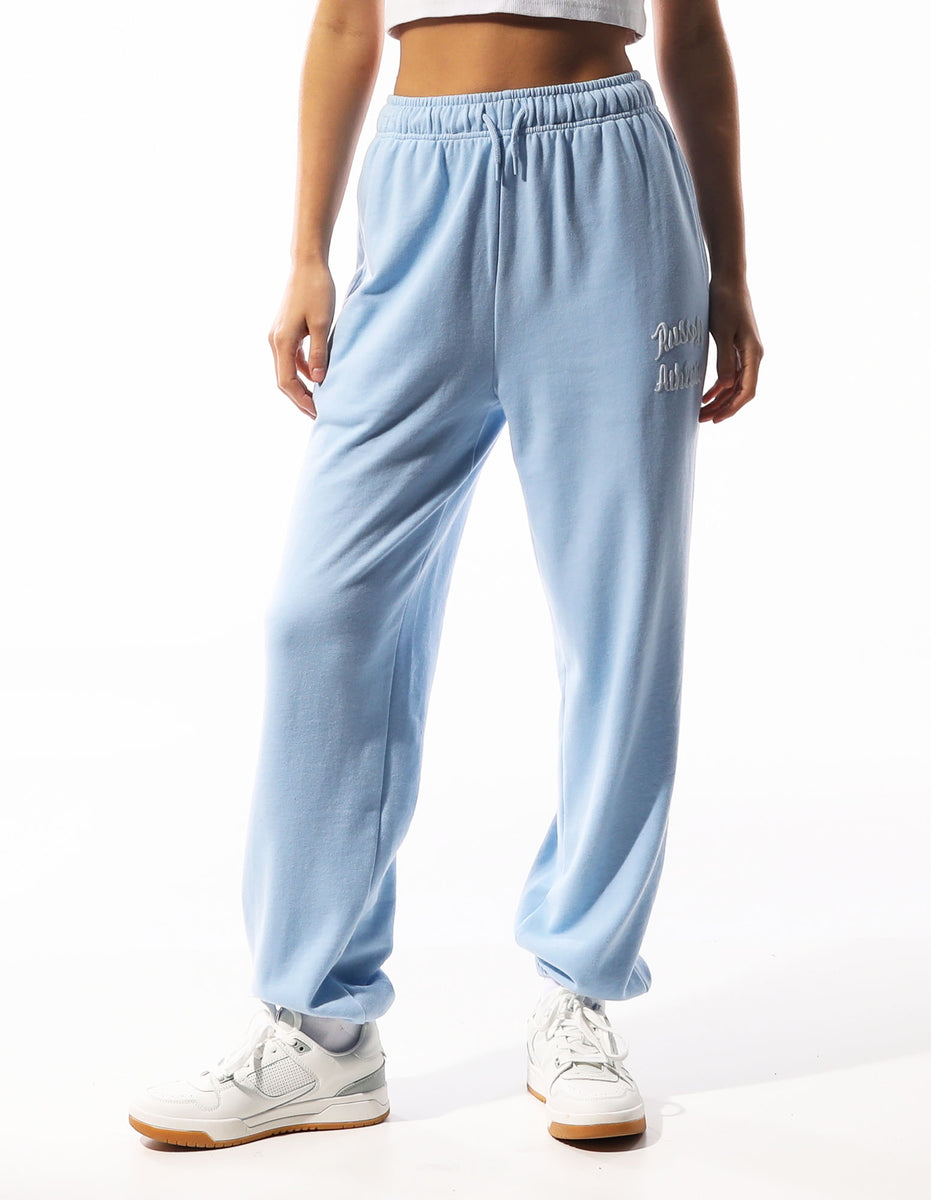 Russell Athletic Maplewood Baggy Women Track pants Blue | TBSEF-0637