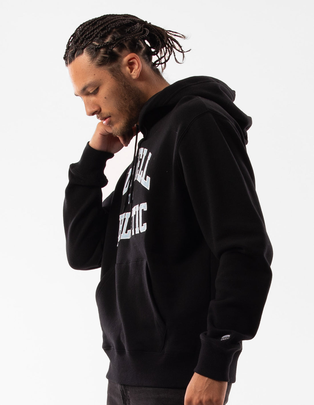 Russell Athletic Mercer Men Hoodie Black | VWFDI-5976