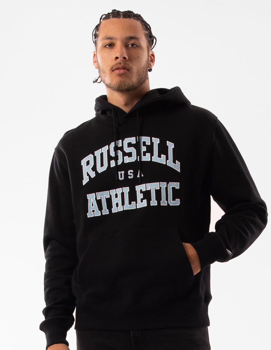 Russell Athletic Mercer Men Hoodie Black | VWFDI-5976