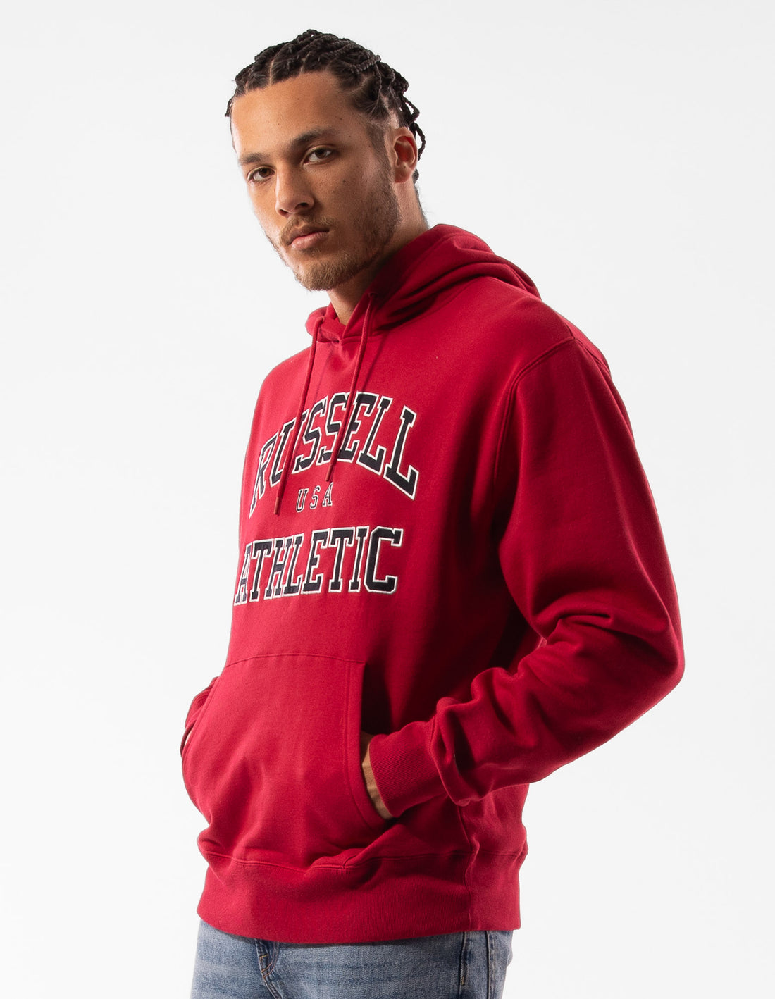 Russell Athletic Mercer Men Hoodie Pink | TVSNY-2431