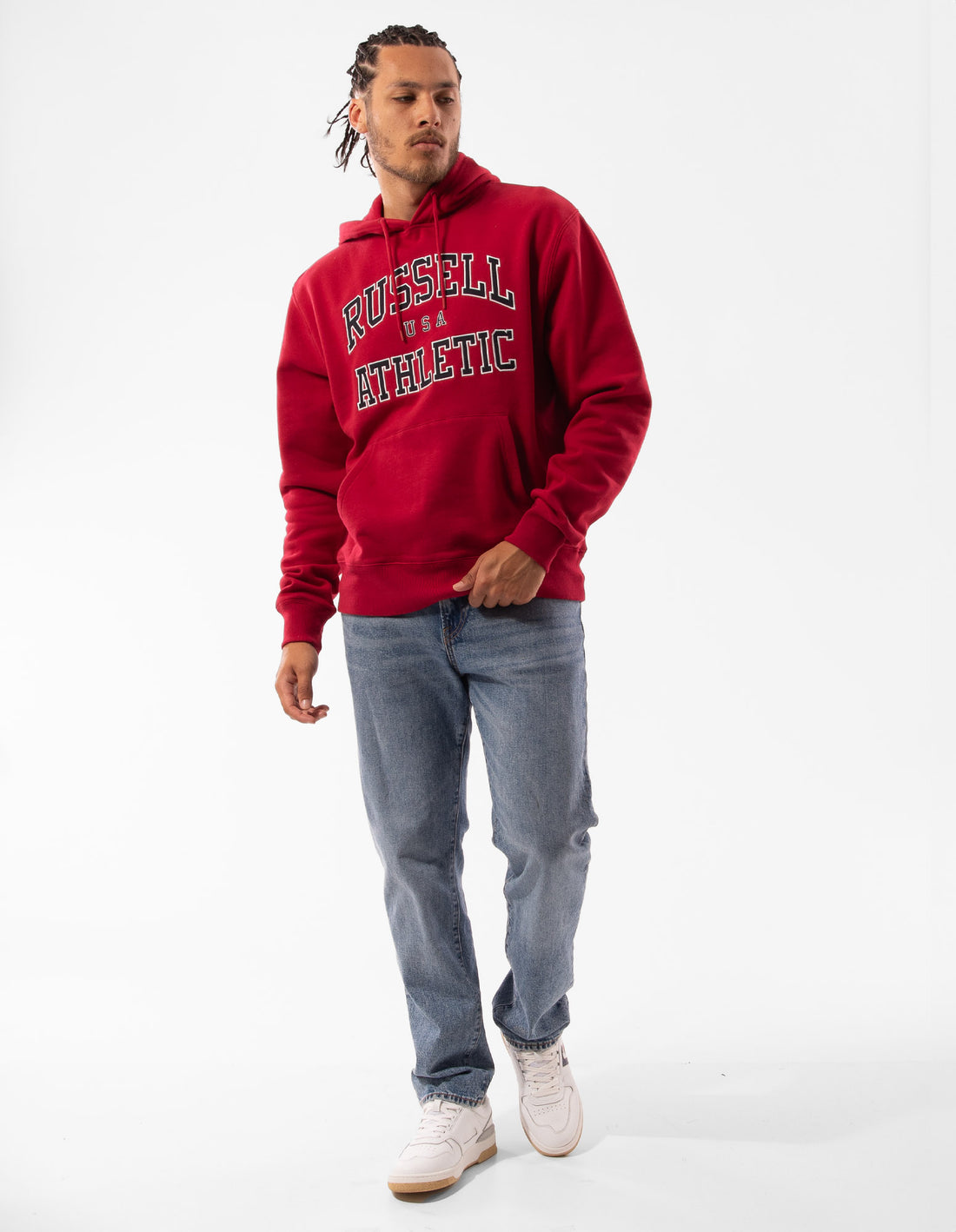 Russell Athletic Mercer Men Hoodie Pink | TVSNY-2431