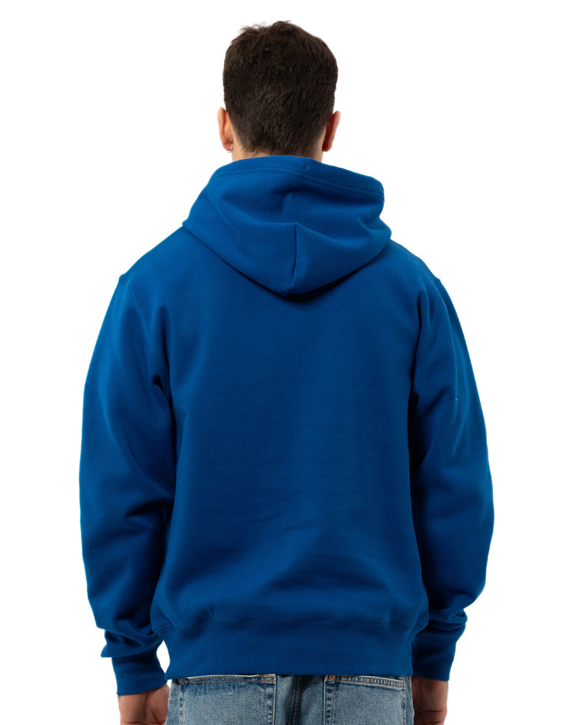 Russell Athletic Midfielder Men Hoodie Blue | KPQIJ-4693