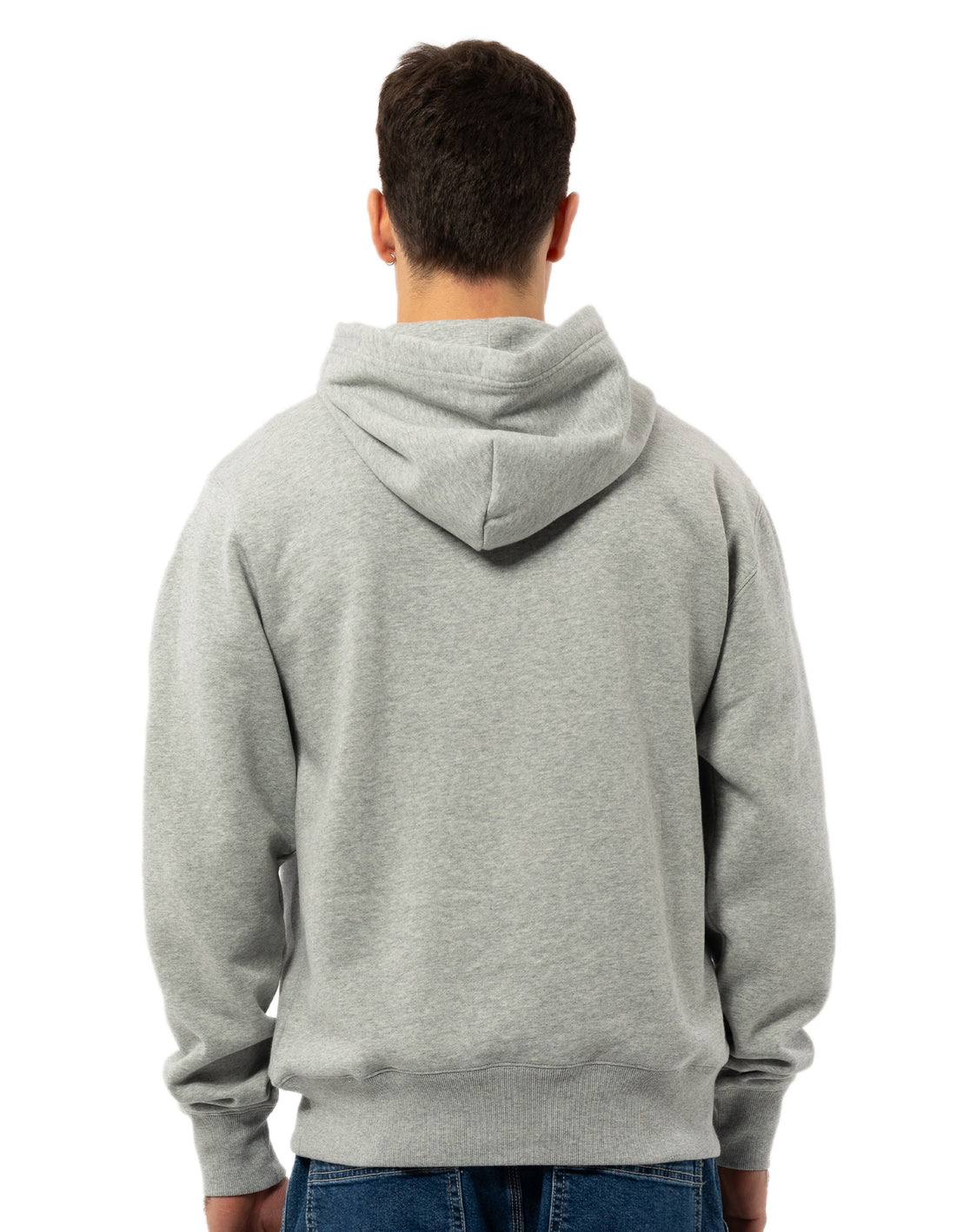 Russell Athletic Midfielder Men Hoodie Grey | KQURO-7031