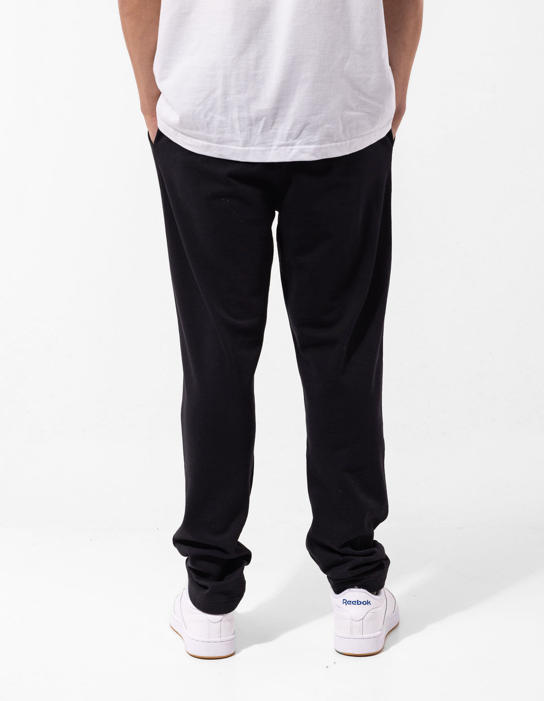 Russell Athletic Originals Big Arch Unbrushed Open Leg Men Track pants Black | DCAYJ-1329