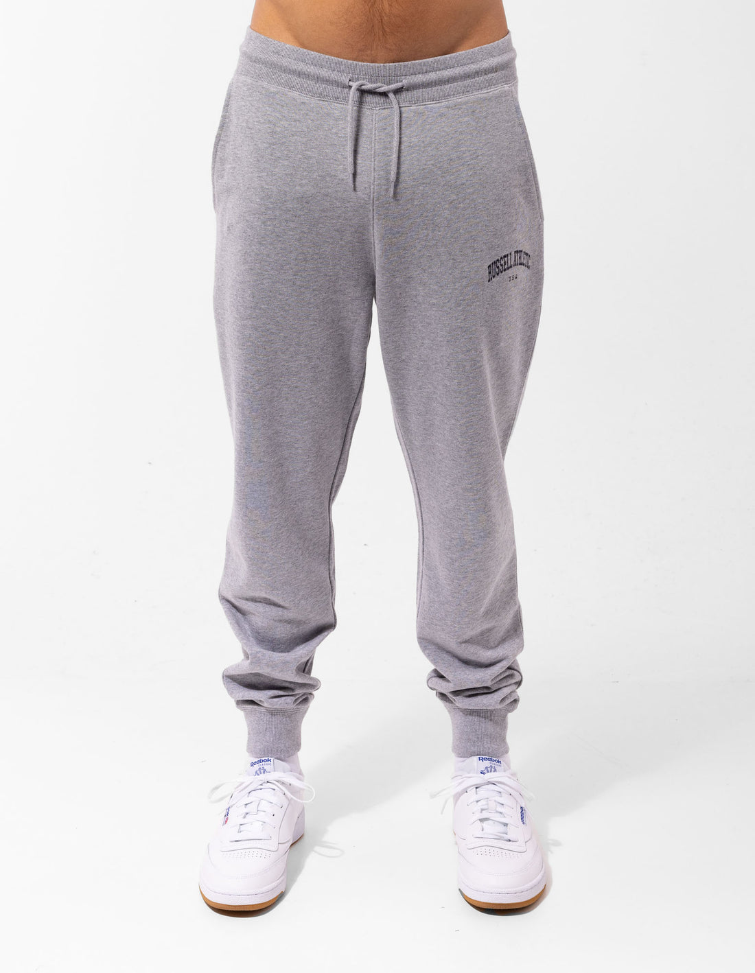 Russell Athletic Originals Big Arch Unbrushed Cuffed Men Track pants Grey | LJUQO-8504