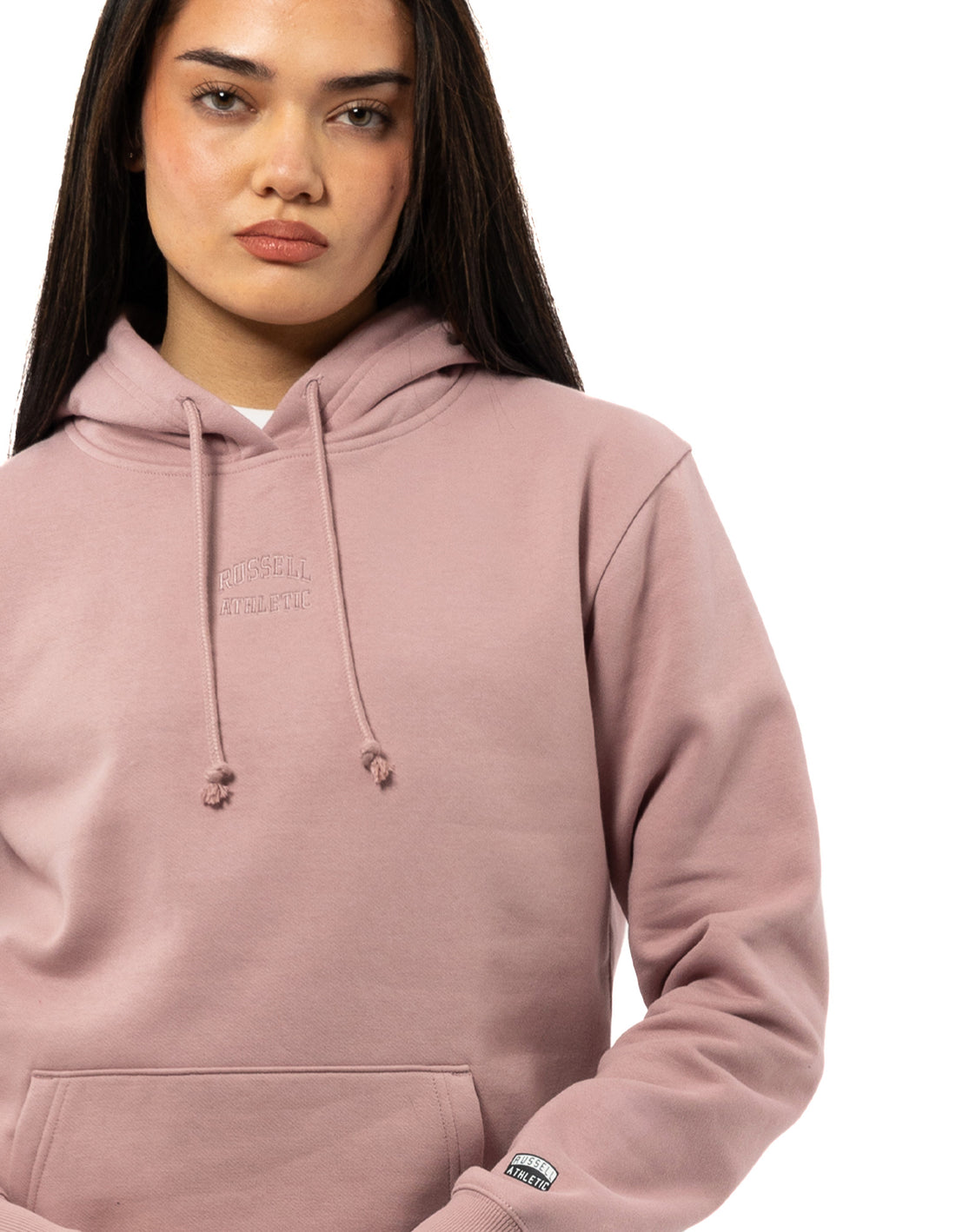 Russell Athletic Originals Embriodered Women Hoodie Rose | FJVCN-6528