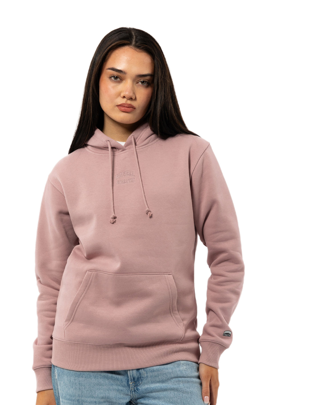 Russell Athletic Originals Embriodered Women Hoodie Rose | FJVCN-6528