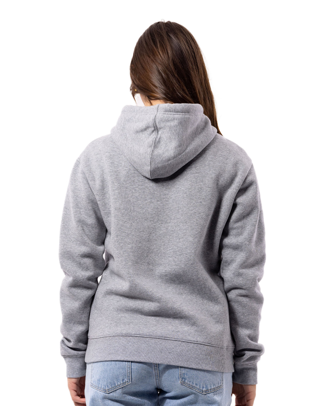 Russell Athletic Originals Embriodered Women Hoodie Grey | RMNHA-0827