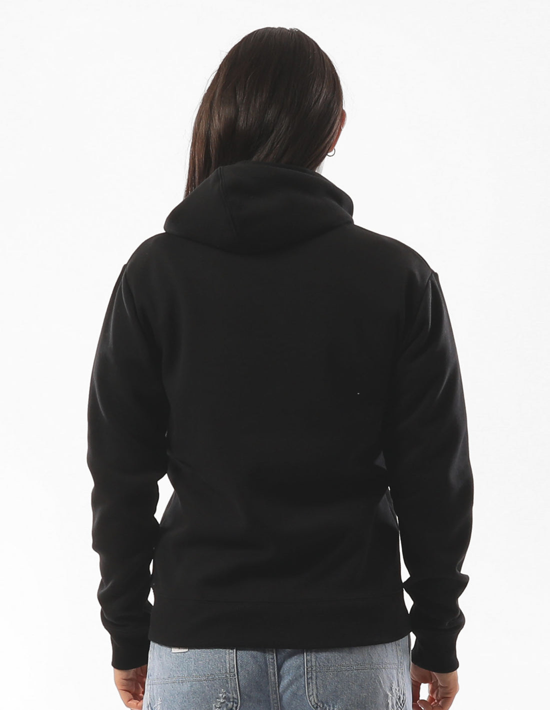 Russell Athletic Originals Embriodered Women Hoodie Black | PFQHO-6028