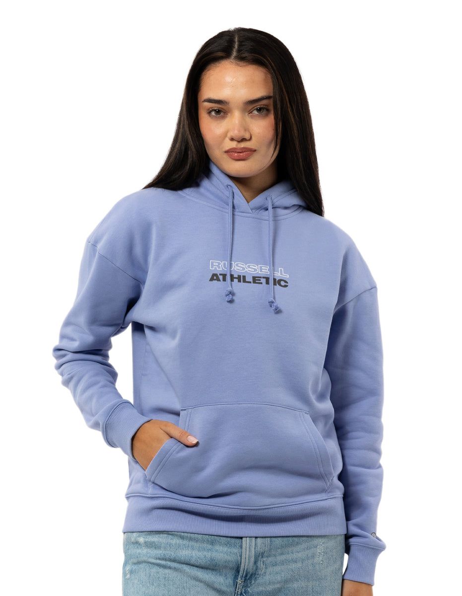 Russell Athletic Originals Linear Women Hoodie Lavender | VDJPB-3571