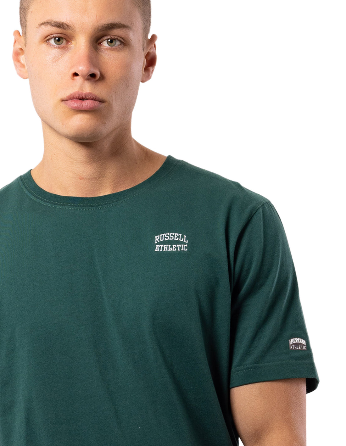 Russell Athletic Originals Men T Shirts Green | FZNUO-1892