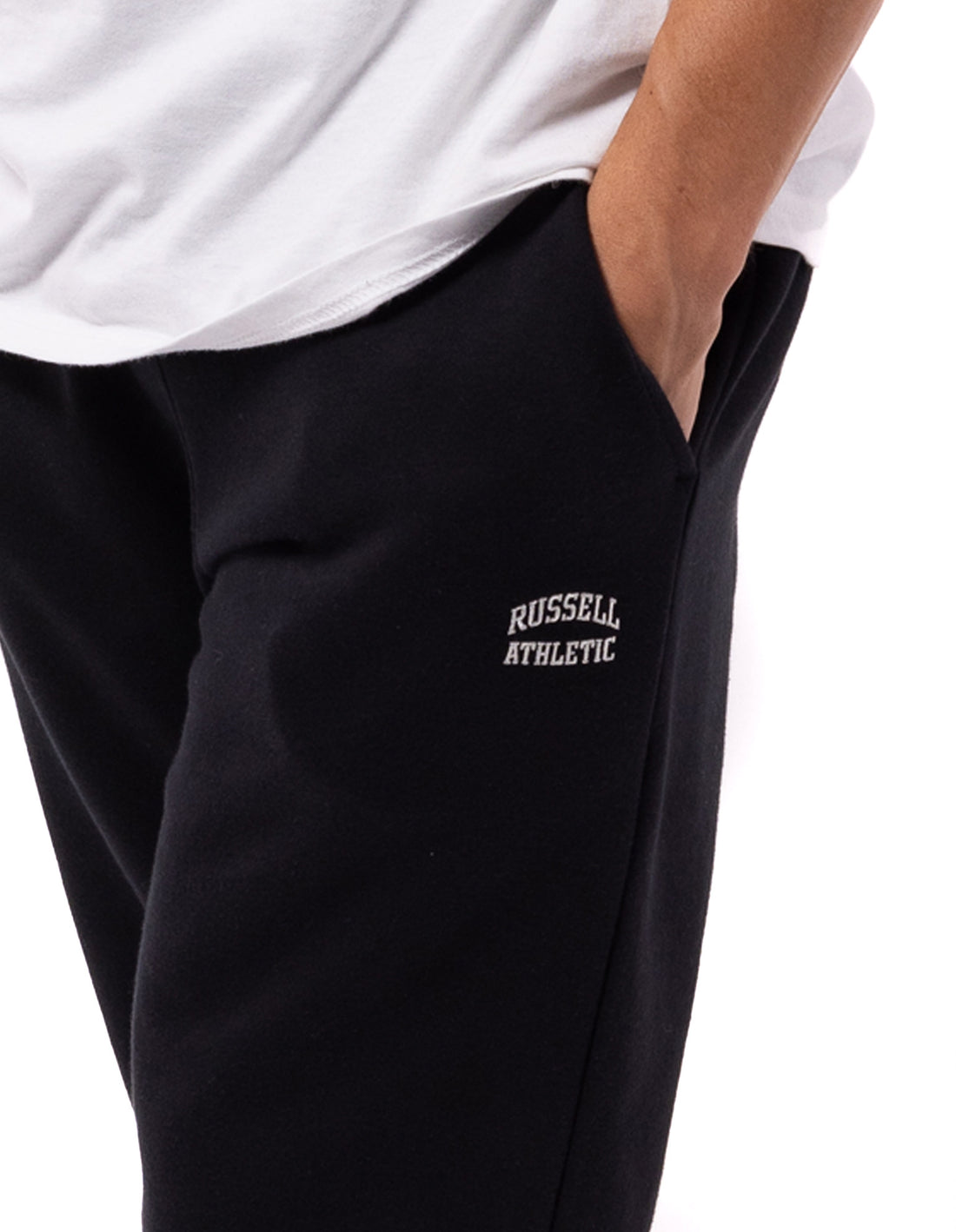 Russell Athletic Originals Open Leg Men Track pants Black | DSBET-3951