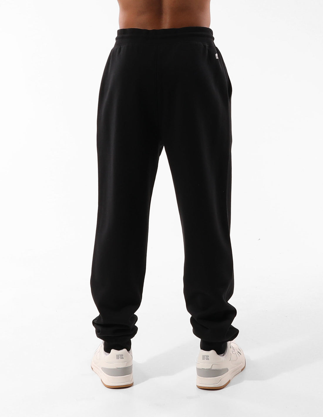 Russell Athletic Originals Small Arch Cuff Men Track pants Black | WLFAE-4916