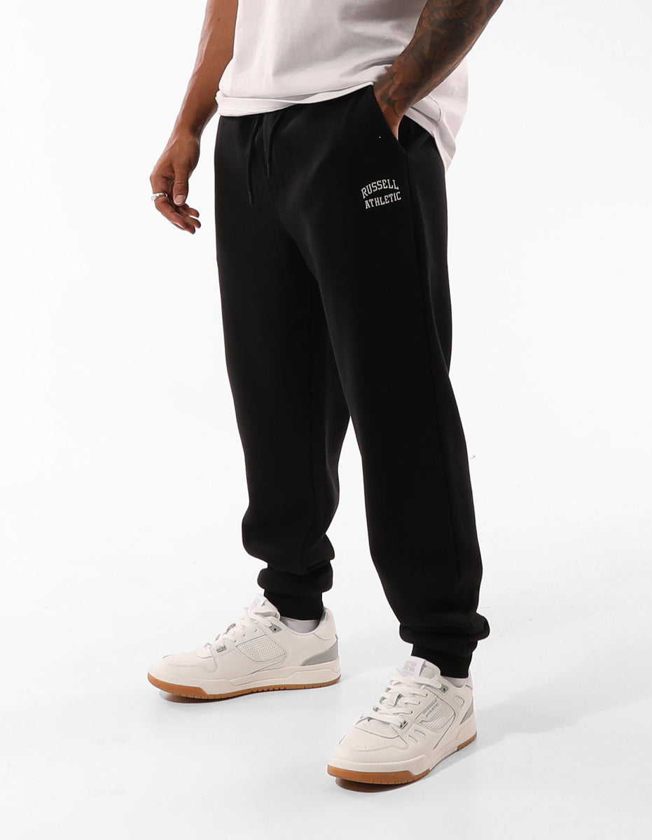 Russell Athletic Originals Small Arch Cuff Men Track pants Black | WLFAE-4916