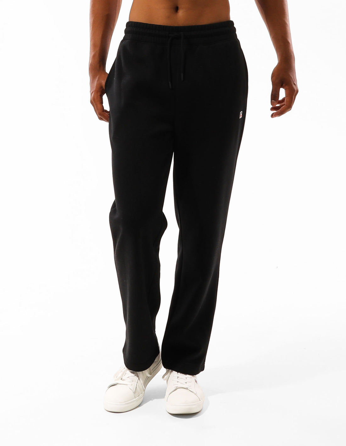 Russell Athletic Originals Straight Leg Men Track pants Black | NHYAC-4619